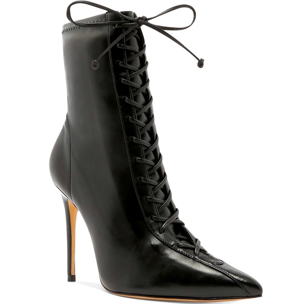 Schultz Women's Tennie Lace-Up High-Heel Boots